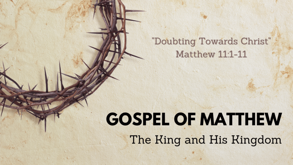 Doubting Towards Christ Image