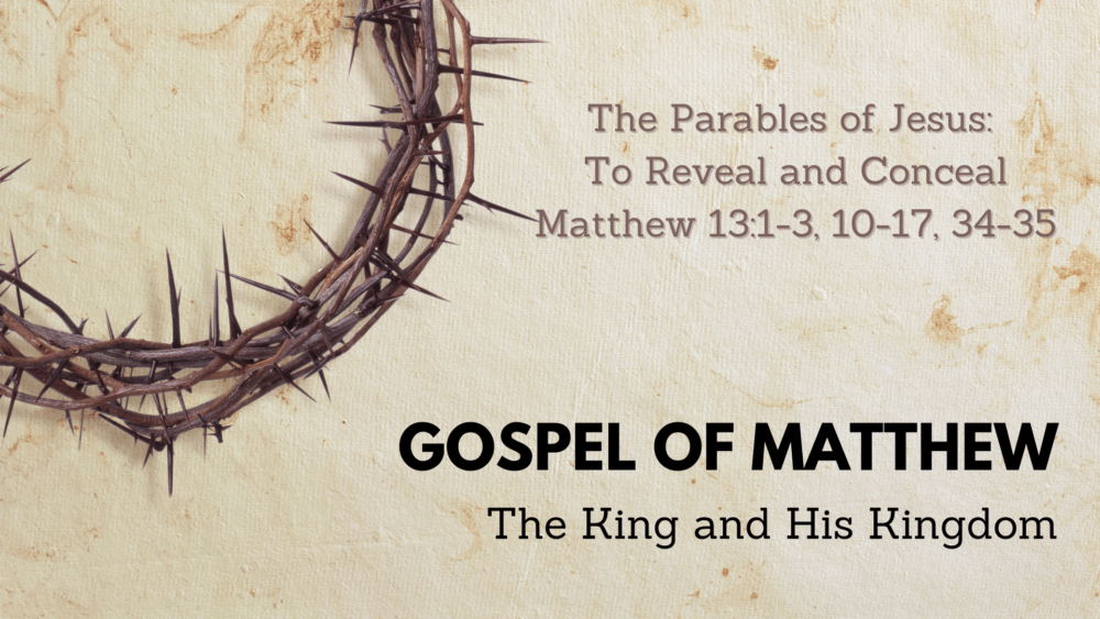 The Parables of Jesus: To Reveal and Conceal Image