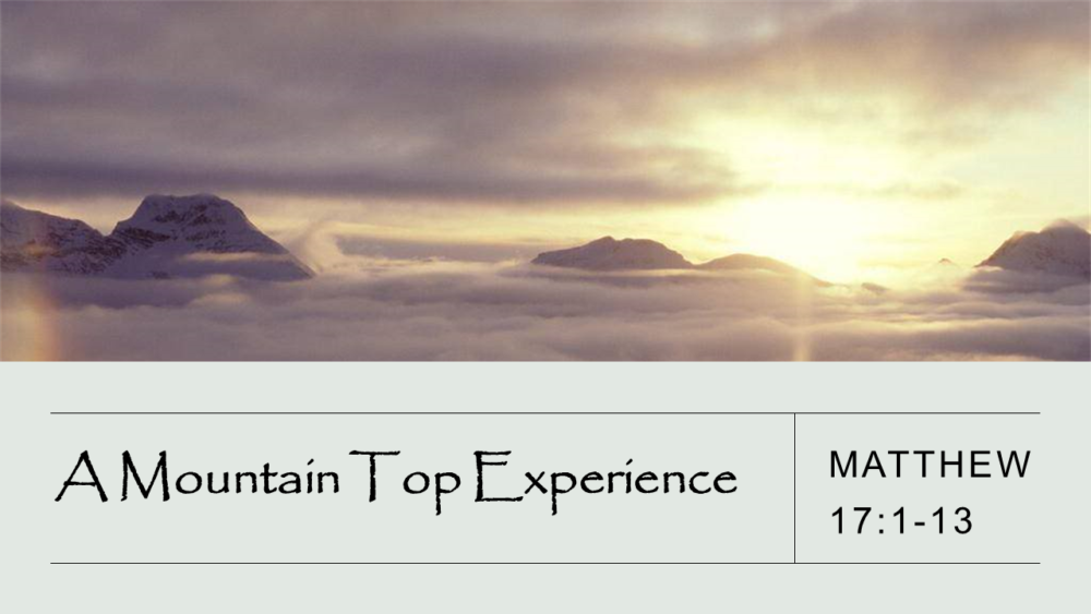 A Mountain Top Experience Image