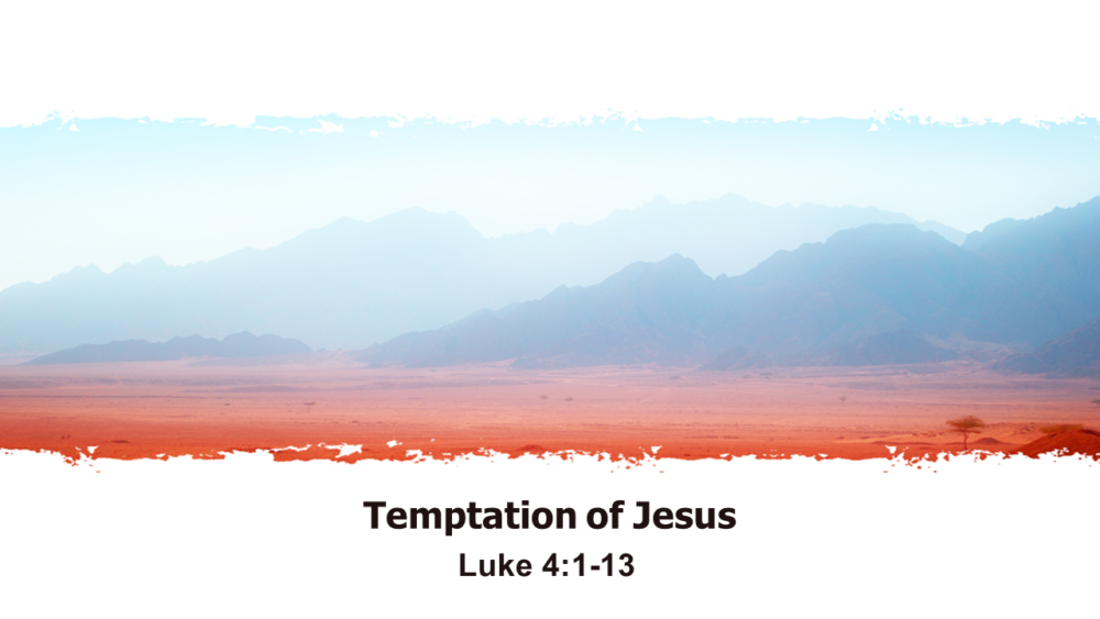 Temptation of Jesus Image