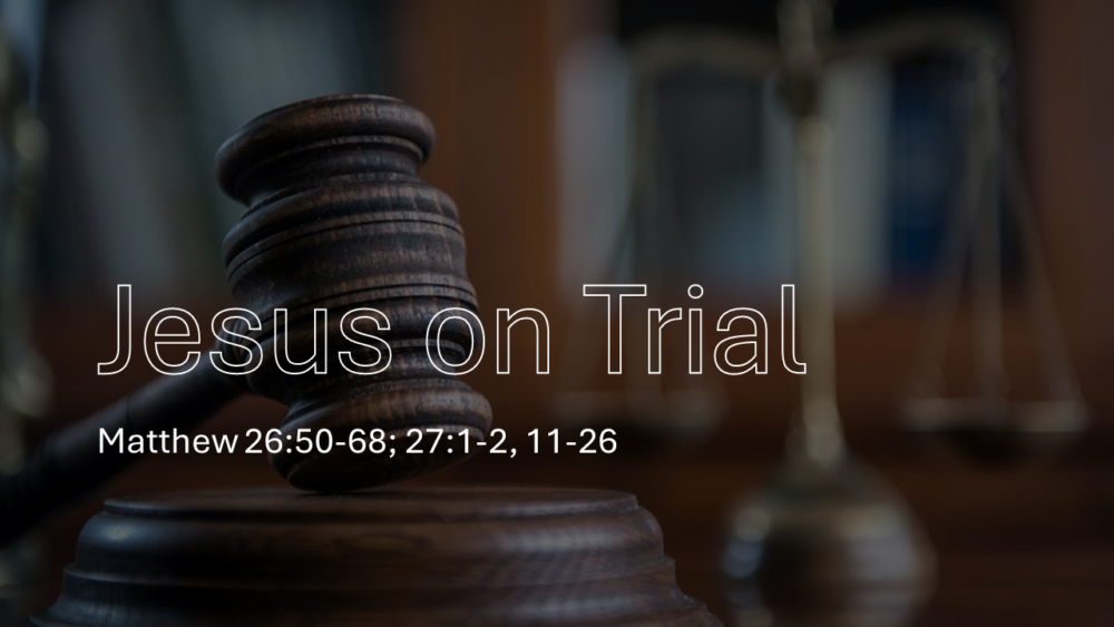 Jesus on Trial Image