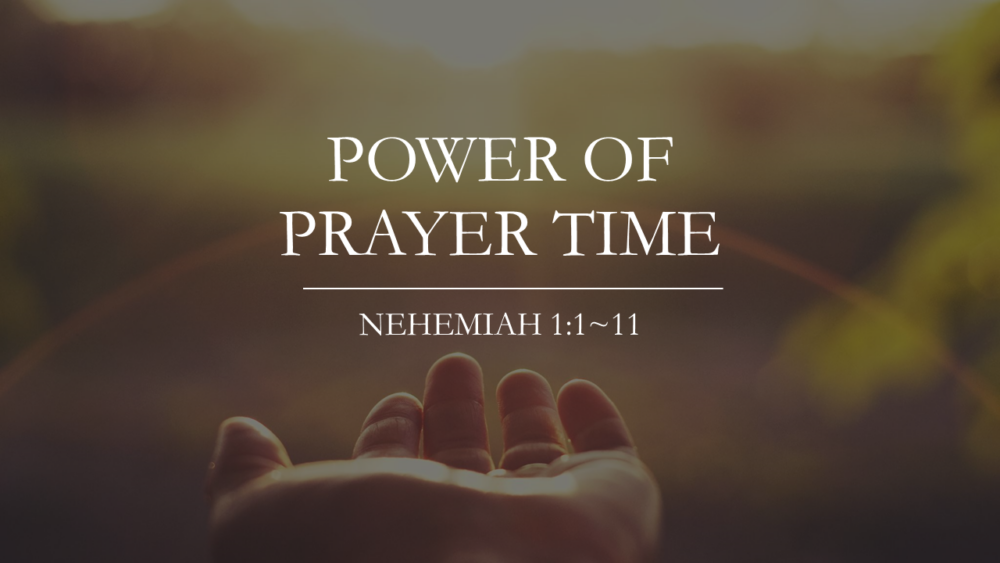 Power of Prayer Time Image