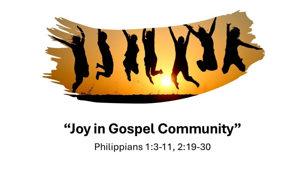 Joy in Gospel Community Image