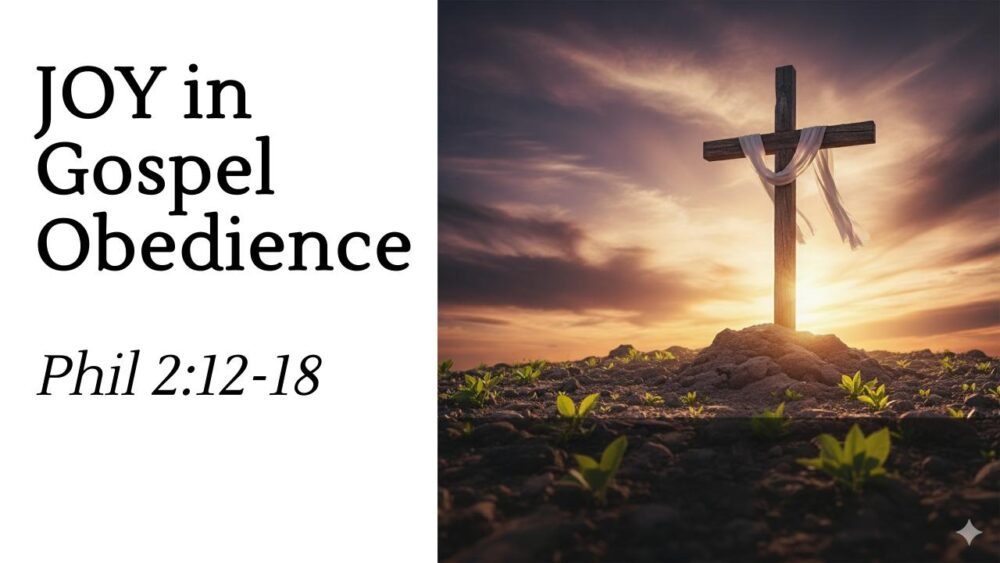Joy in Gospel Obedience Image