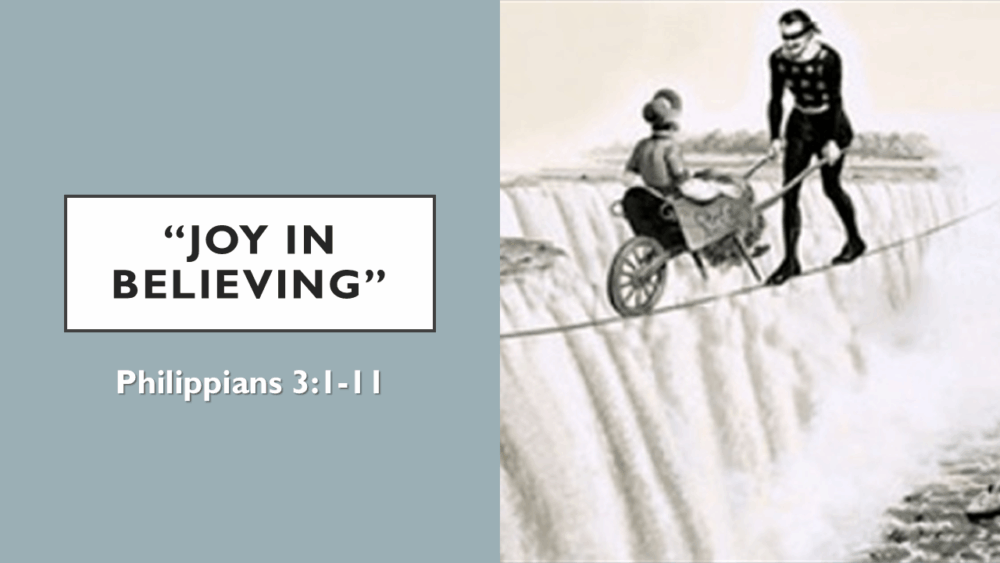 Joy in Believing Image