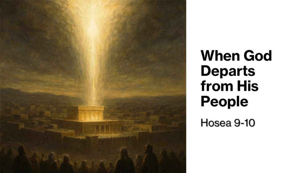 When God Departs from His People Image