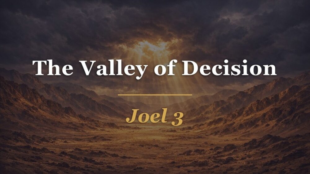 The Valley of Decision Image