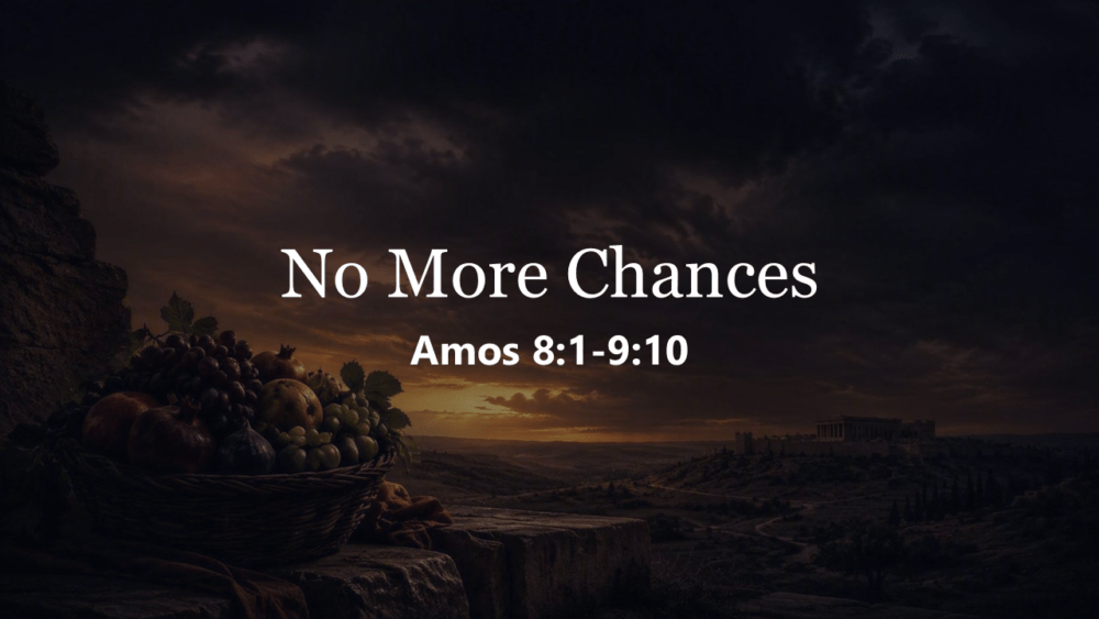 No More Chances Image